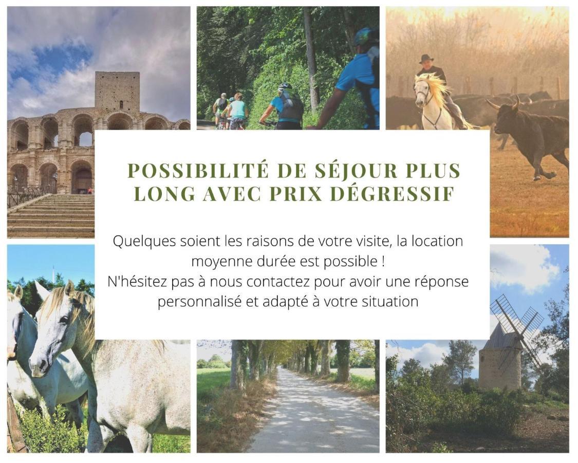 شقة La Terrasse Ensoleillee Arles Camargue المظهر الخارجي الصورة